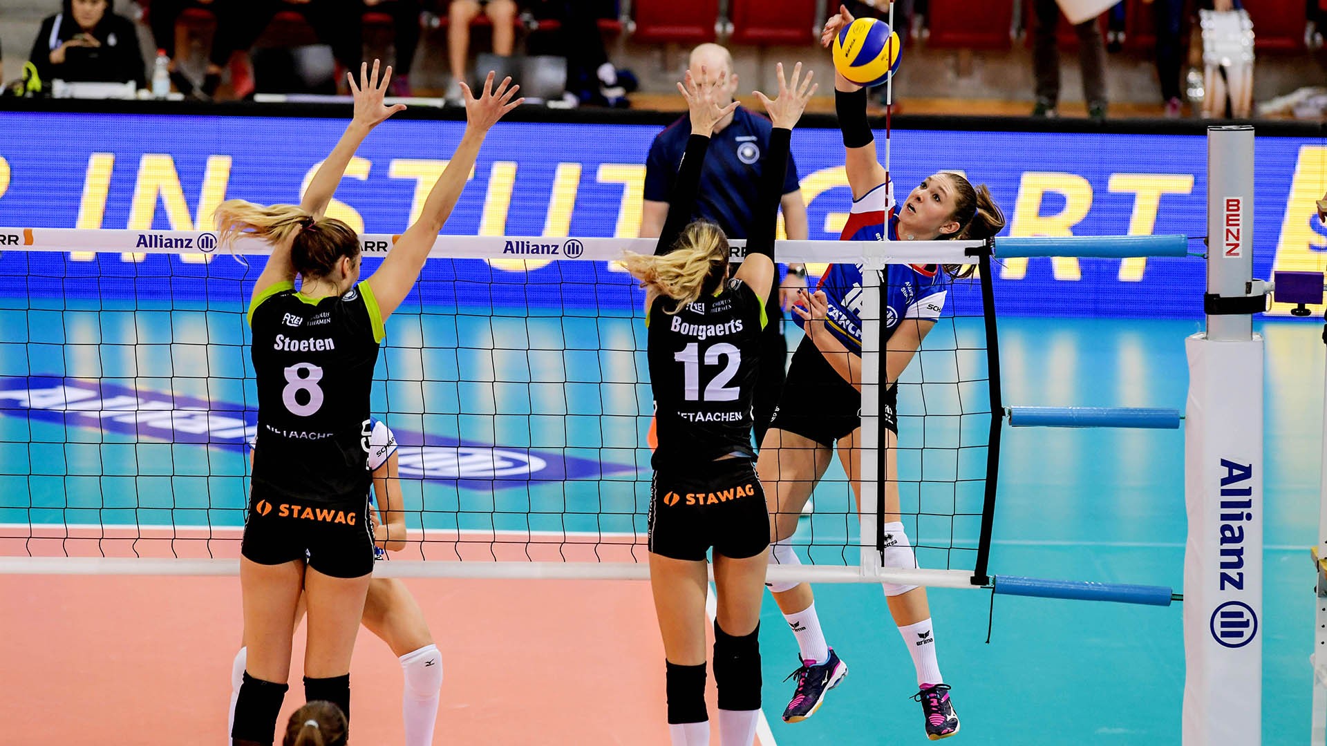 Siegen oder fliegen heißt es am Samstag im Achtelfinale gegen die Ladies in Black Aachen. (Foto: Tom Bloch | www.tombloch.de)